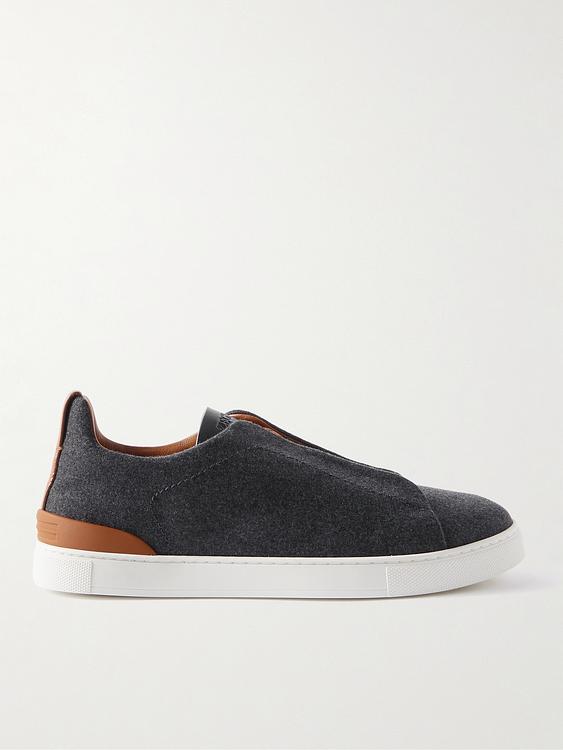 Black sneakers from Zegna