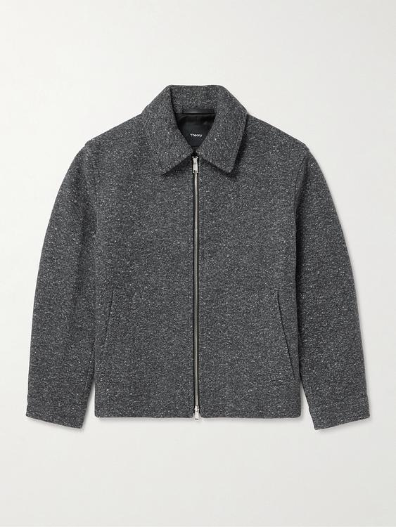 Dark grey casual jacket from Theory