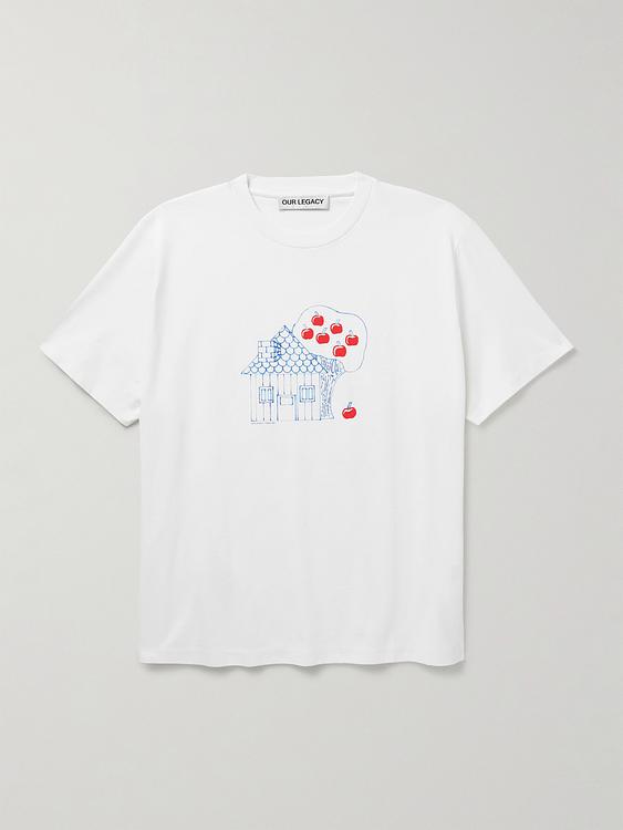 Print white t-shirt from Our Legacy