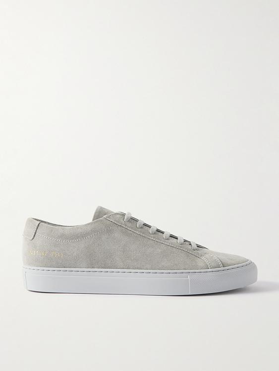 Grey sneakers from Common Projects