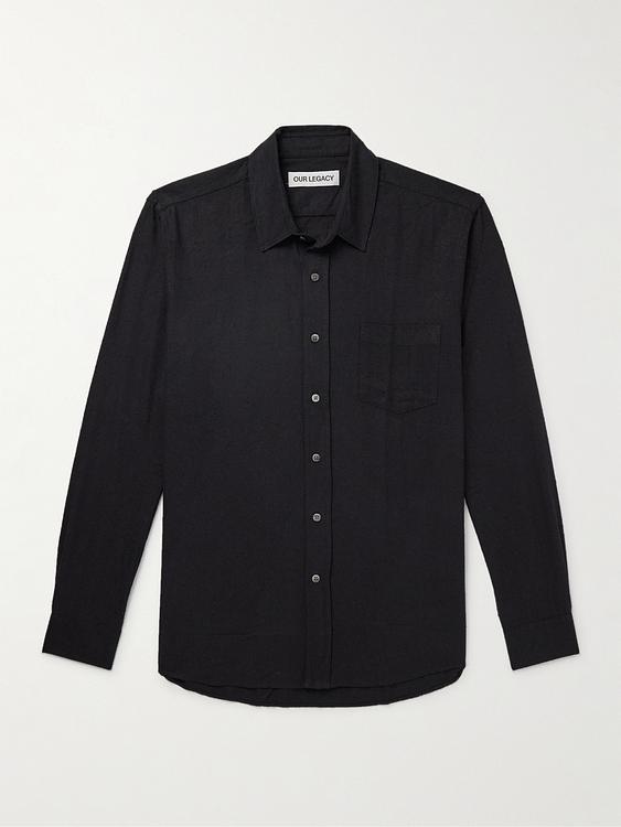 Black casual shirt from Our Legacy
