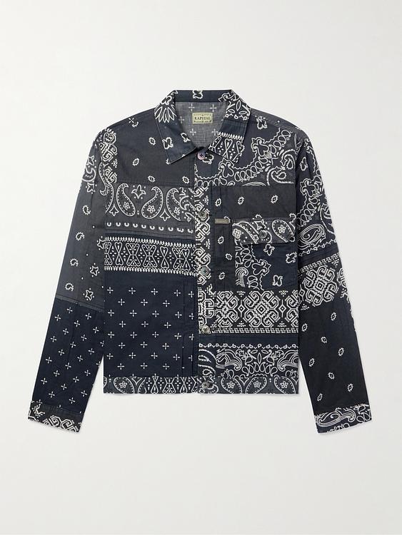Black casual shirt from Kapital