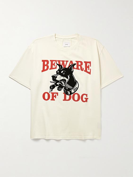 Print white t-shirt from Rhude