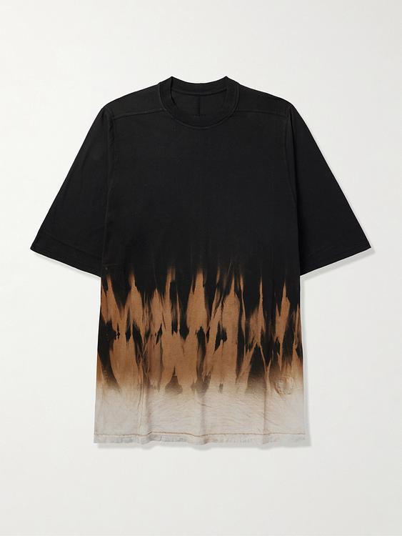 Print black t-shirt from Drkshdw By Rick Owens
