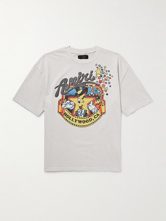 Print grey t-shirt from Amiri