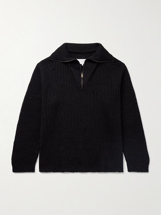 Black half-zip from Maison Margiela