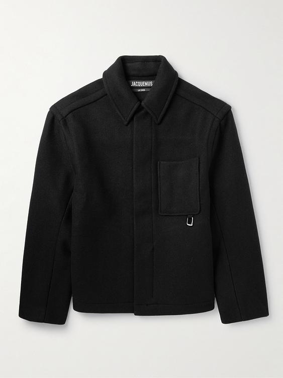 Black casual jacket from Jacquemus