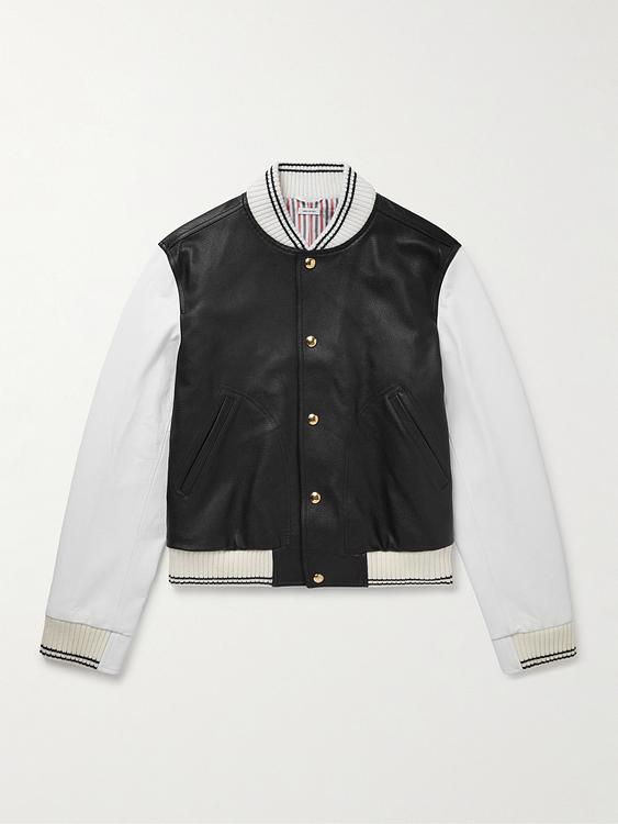 Black casual jacket from Thom Browne