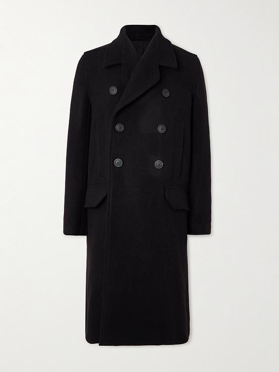 Black coat from Rick Owens
