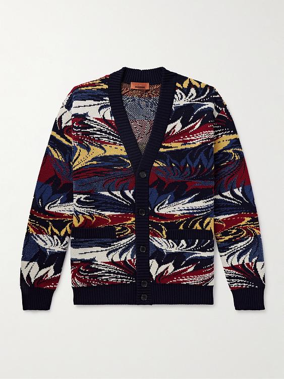 Black cardigan from Missoni