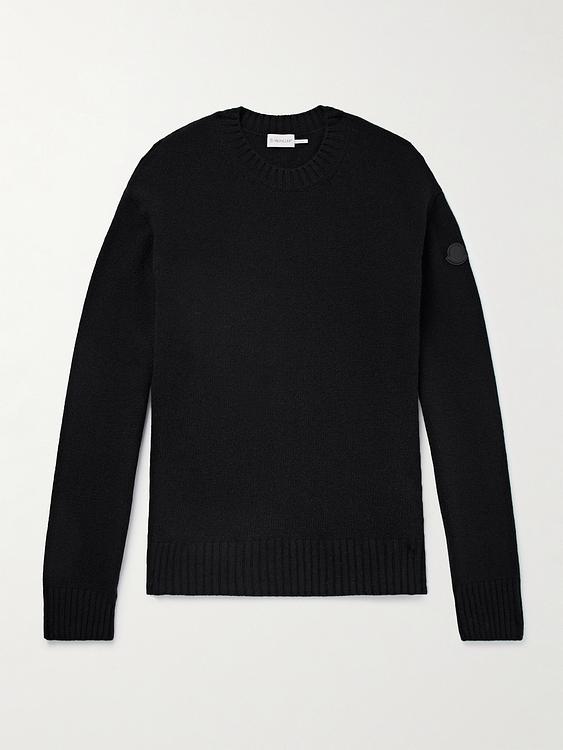 Black sweatshirt from Moncler