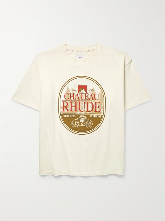 Print white t-shirt from Rhude