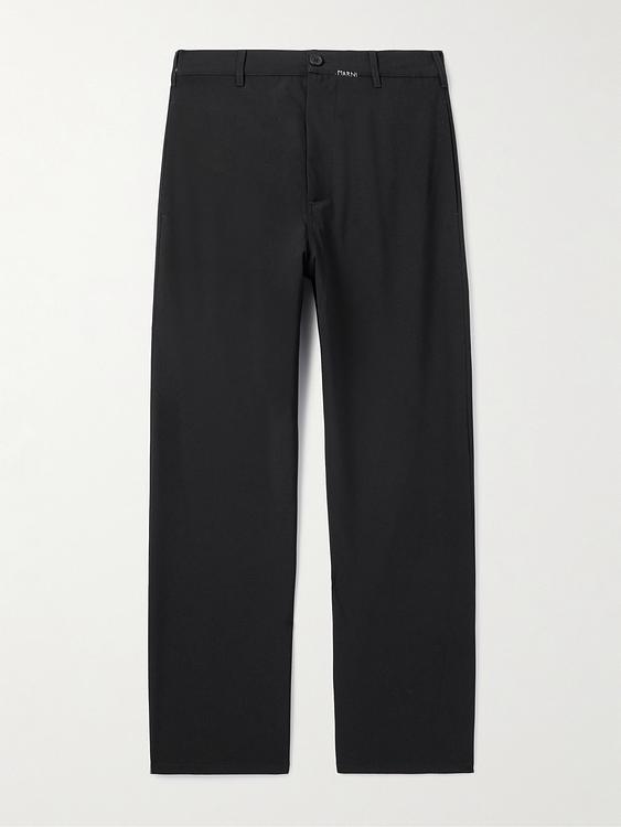 Black casual trousers from Marni