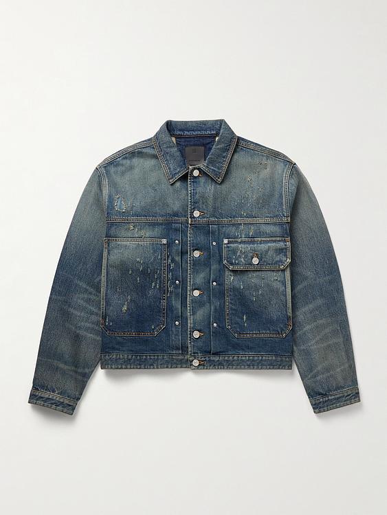 Dark grey denim jacket from Givenchy