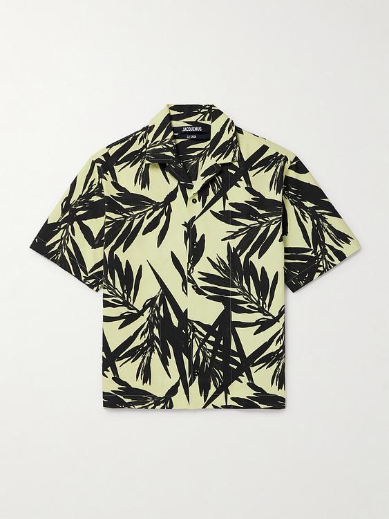 Black short sleeve shirt from Jacquemus