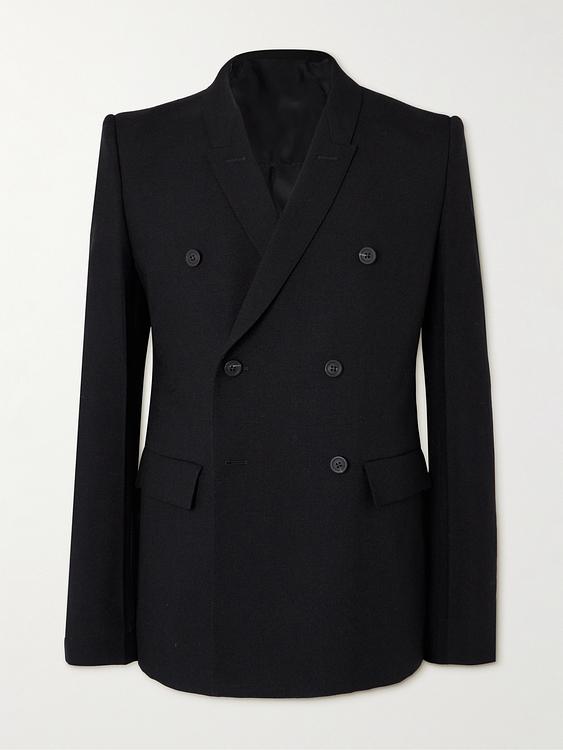 Black coat from Rick Owens