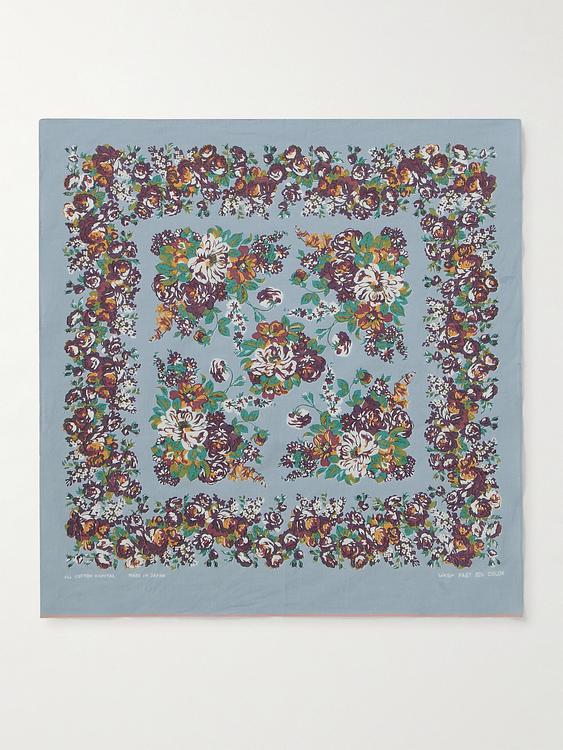 Multicolor pocket square from Kapital