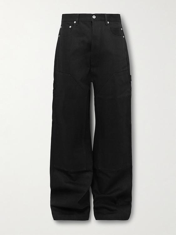 Black wide-leg jeans from Drkshdw By Rick Owens
