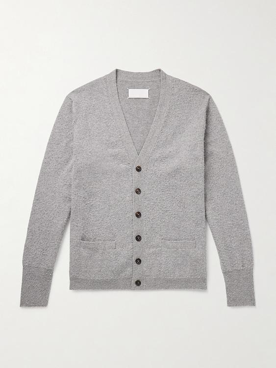 Grey cardigan from Maison Margiela