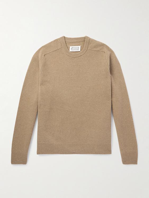 Taupe sweatshirt from Maison Margiela