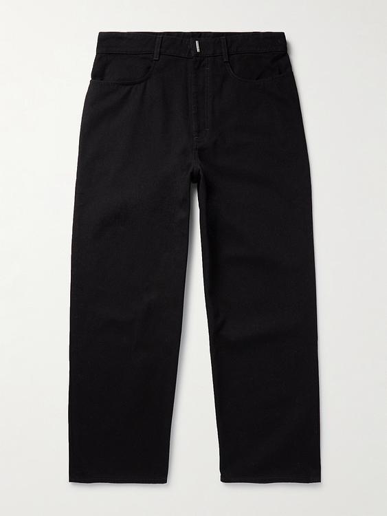 Black wide-leg chinos from Givenchy