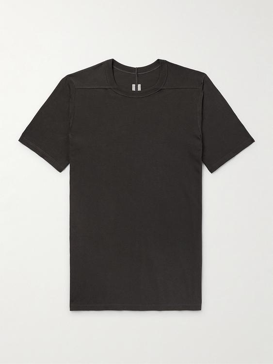 Dark grey t-shirt from Rick Owens