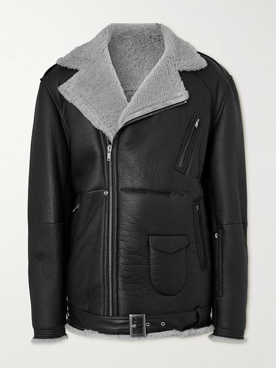 Black casual jacket from Rick Owens