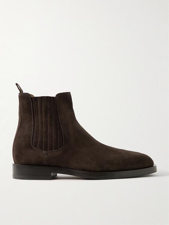 Black chelsea boots from Brunello Cucinelli