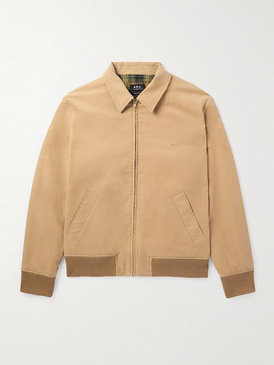Taupe casual jacket from A.P.C
