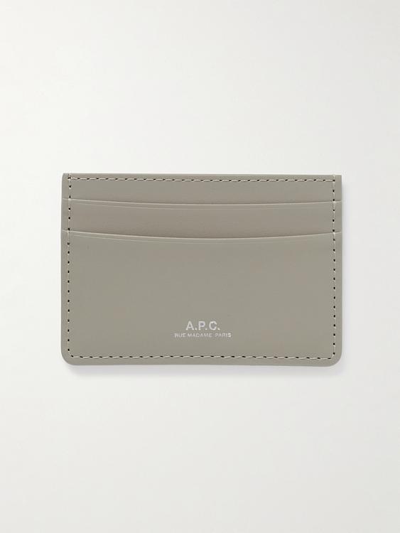 Grey wallet from A.P.C