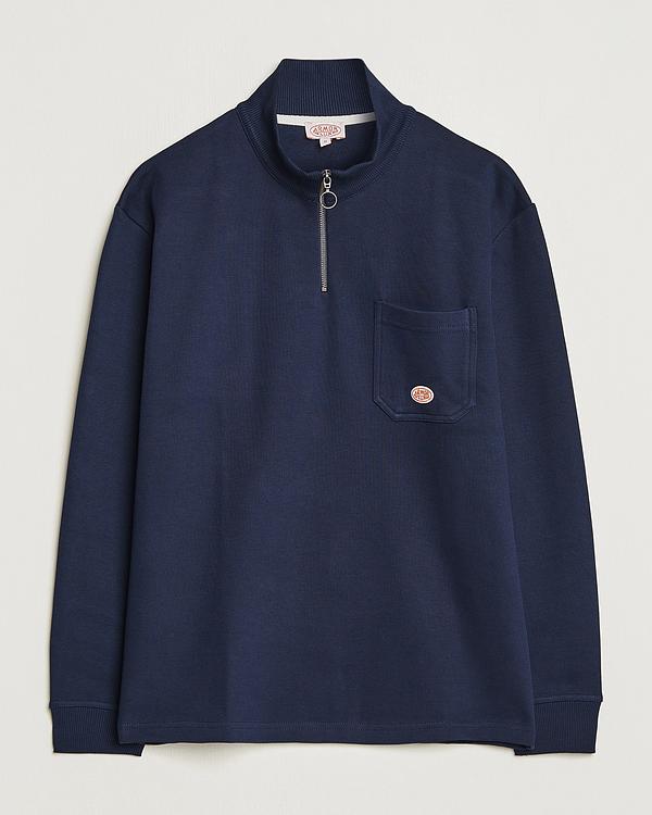 Dark blue half-zip from Armor-lux