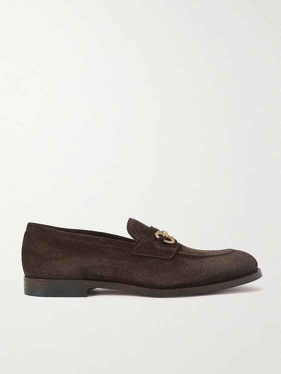 Dark brown loafers from Brunello Cucinelli