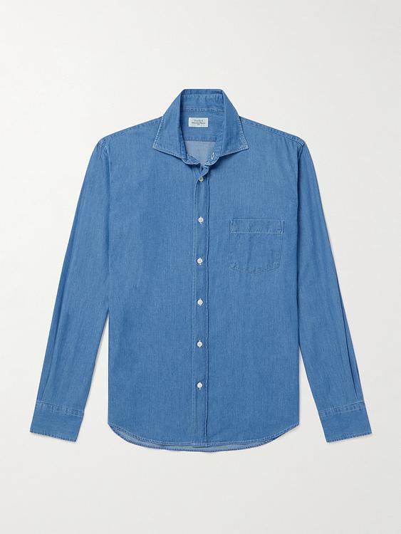 Blue casual shirt from Hartford