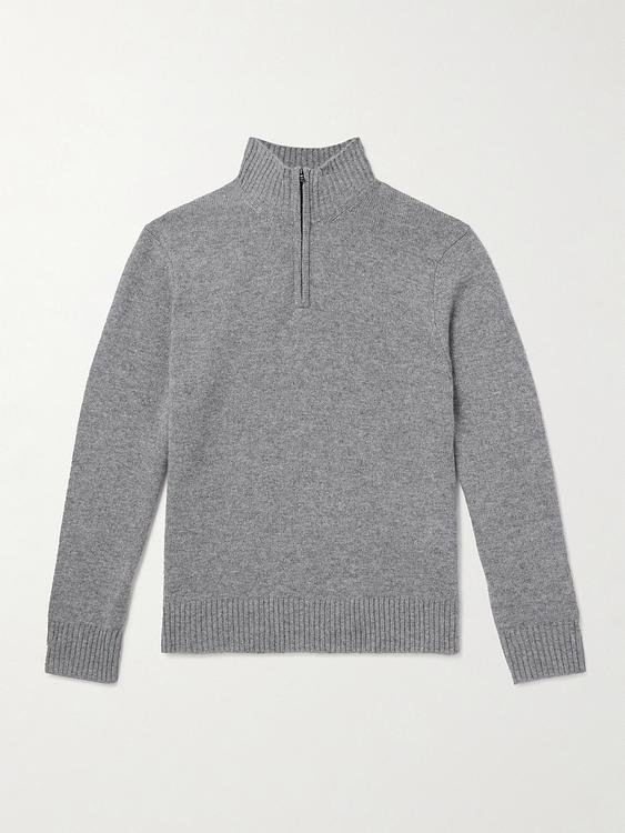 Grey half-zip from James Perse