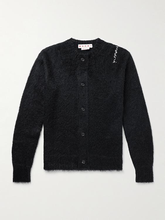 Black cardigan from Marni