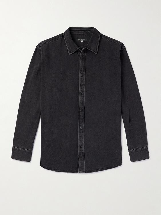 Black denim shirt from Rag & Bone