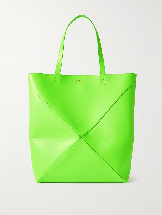 Light green tote bag from Loewe