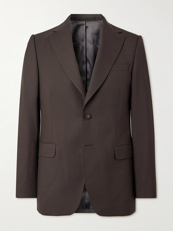 Dark brown suit jacket from Officine Générale