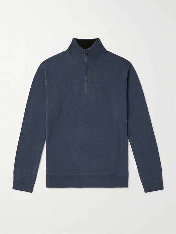 Dark grey half-zip from Hartford