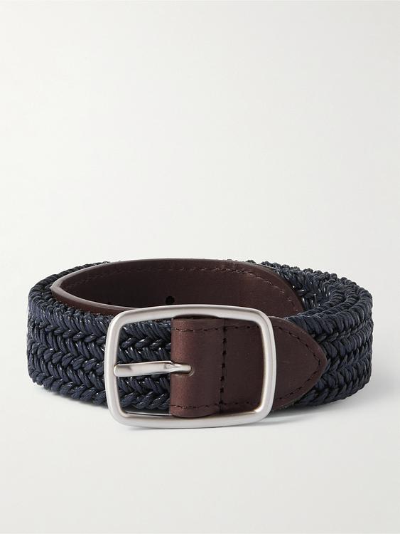 Dark brown belt from Loro Piana