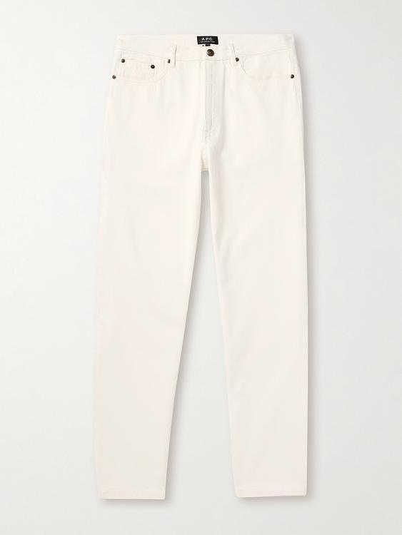 White chinos from A.P.C