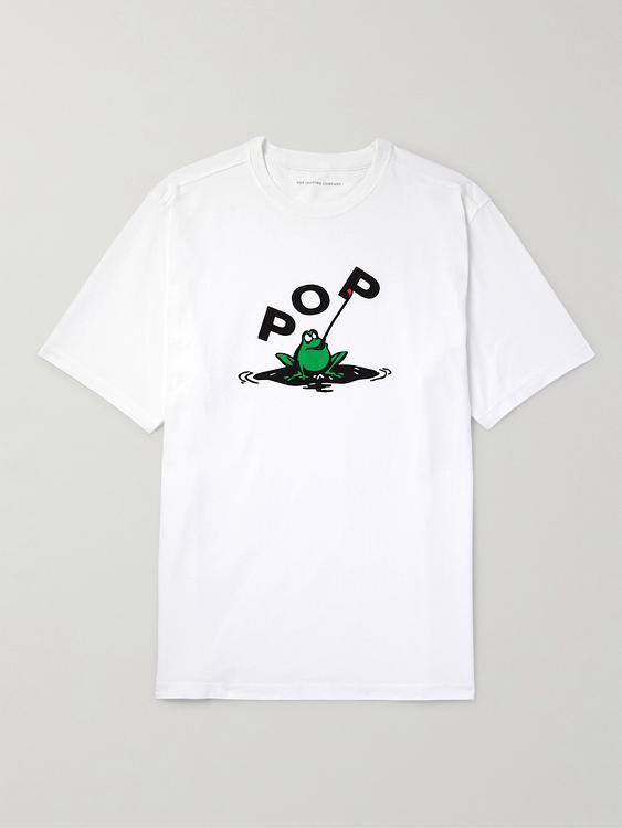 Print white t-shirt from Pop Trading Company