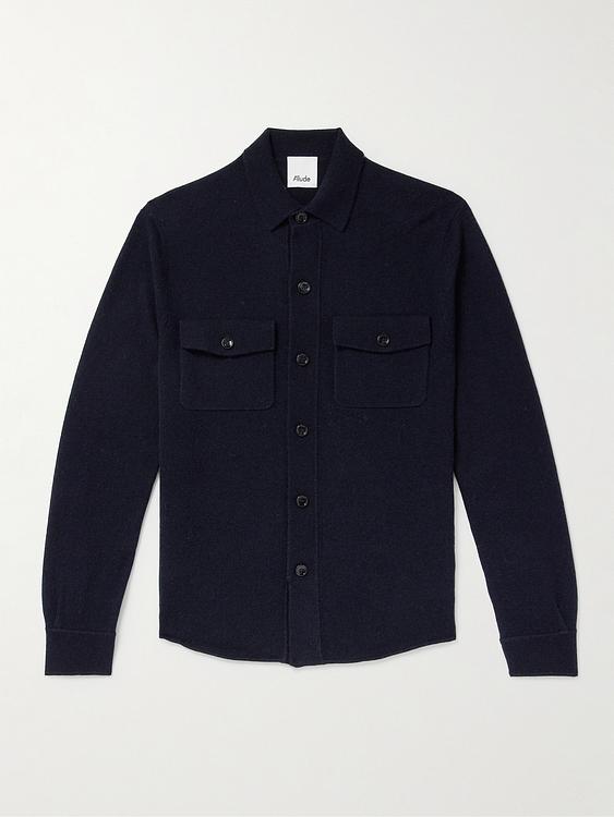 Black cardigan from Allude