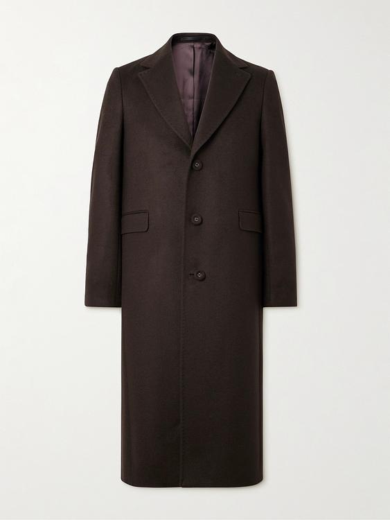 Dark brown coat from Officine Générale
