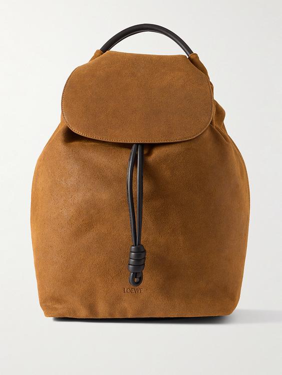 Brown backpack from Loewe