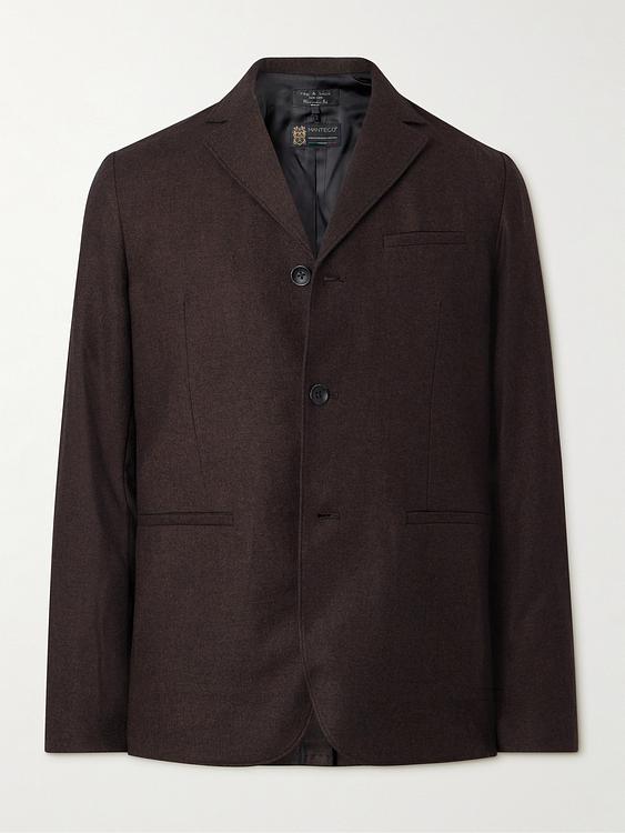 Dark brown suit jacket from Rag & Bone