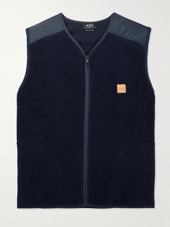 Black vest from A.P.C