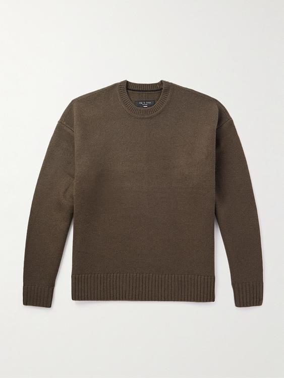 Dark brown sweatshirt from Rag & Bone