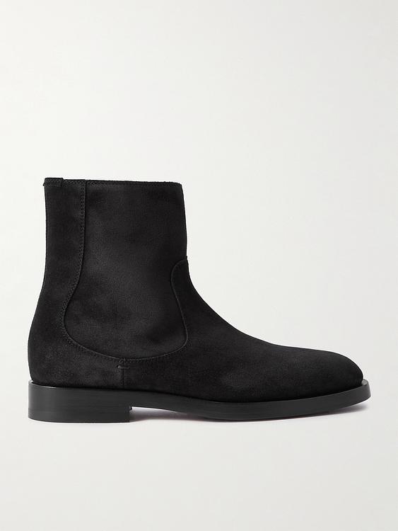 Black chelsea boots from Brunello Cucinelli