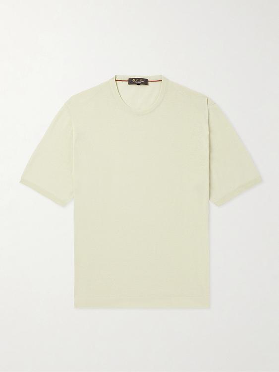 Beige t-shirt from Loro Piana